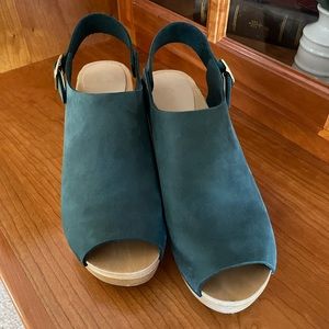 Bryr Clogs Suzie Spanish Toe - Spruce